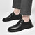 卡狮品 皮鞋男士商务正装男鞋职业鞋子工作鞋舒适透气休闲鞋新款潮流时尚zy鞋8031(黑色（镂空） 40)