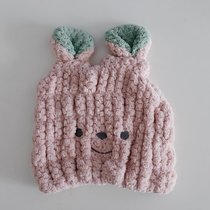 日式可爱儿童干发帽日本女童卡通吸水速干韩国公主浴帽宝宝包头巾kb6(粉色)