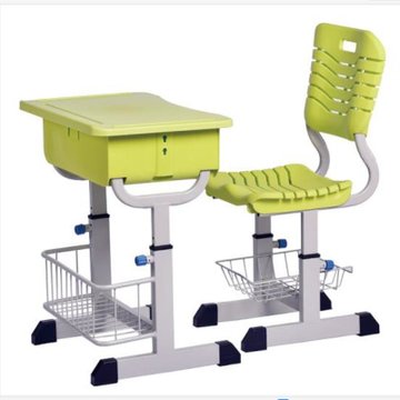 兴淮家具 ABS塑钢课桌椅  JX-KZ002 600*400*7600mm(浅黄色 塑钢)