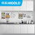 悍高（HIGOLD）曼蒂系列厨房多功能组合厨房置物架 碗碟架+刀架+筷子架+锅盖架40+60CM杆