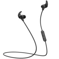 Edifier/漫步者 W280BT 磁吸入耳式 运动蓝牙线控耳机智能手机通用(黑色)