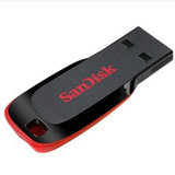 闪迪（SanDisk）酷刃 CZ50 8G 8GB U盘 优盘 黑红