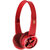 漫步者(EDIFIER) W580BT钢铁侠版 头戴式耳机 通话清晰 操作简便 蓝牙耳机 红色