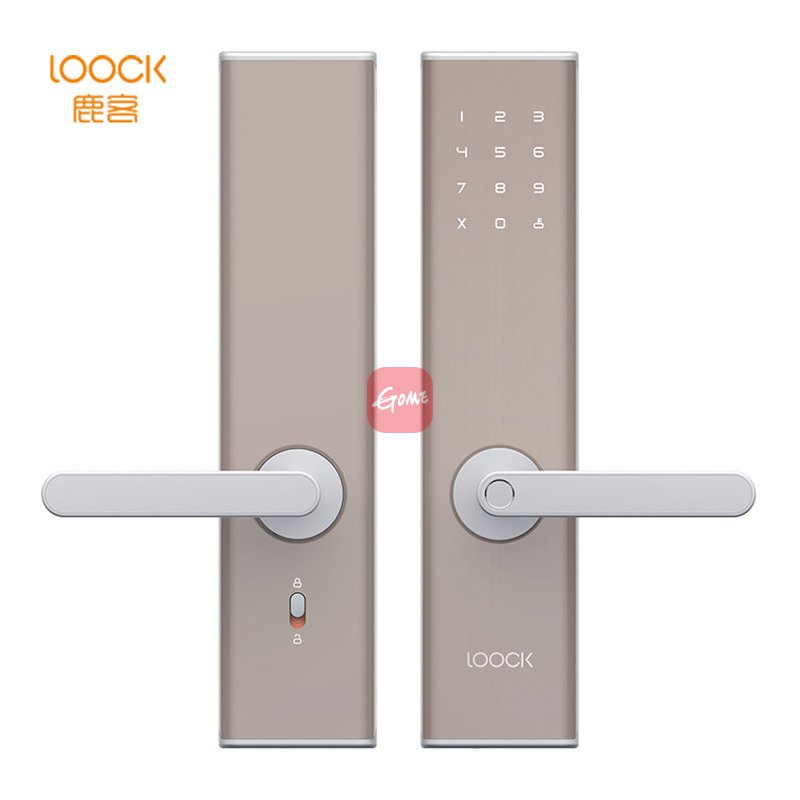 小米鹿客touch智能门锁 指纹锁智能锁 家用防盗