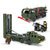 军事拼装积木玩具野战部队战舰变形导弹飞机男孩6-12岁(84037)