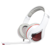 硕美科（Somic）G945V2012 耳机 头戴式耳机 电竞游戏耳机（白色）(自动调剂系统,精准多声道清晰定位系统,全数字USB7.1声卡 多声道精准定位系统 ）