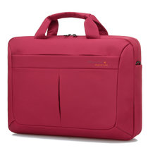 英制（BRINCH）BW-207 14寸15寸 便携 男女士 电脑包 手提笔记本电脑包15.6寸(红色)