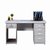 巢湖新雅 1.4米钢架办公桌带锁金属电脑桌铁皮财务桌工作台常规款 XY-1272