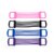 乳胶拉力器5条乳胶管拉力绳可拆卸扩胸拉力器瑜伽多功能拉力绳(粉红色)