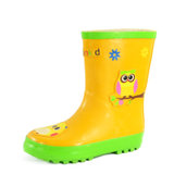 儿童雨鞋韩国新款儿童防水环保儿童雨靴宝宝雨鞋卡通雨鞋防滑雨靴(黄色 24码（内长16cm))