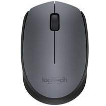 罗技（Logitech）M170无线鼠标光电笔记本电脑M186/M185升级无线办公游戏鼠标(灰色)