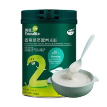 超市-米粉/菜粉亨氏英氏忆格香蕉草莓加钙营养米粉258g(1)