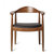 利尚 休闲椅实木靠背椅子北欧餐椅YLW25-1(常规 默认)