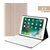 iPad2021苹果平板皮套air2保护套10.5蓝牙键盘pro9.7带休眠air3防摔支撑(金色皮套&塑胶键盘 Pro（9.7寸）)