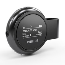 飞利浦SA5608 MP3播放器无损 运动跑步型有屏迷你计步器(黑色)