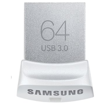 三星（Samsung） Fit 64GB USB3.0 U盘 读130M/s 白色小巧