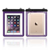 透明密封迷你mini防水保护套防水包iPad平板电脑防水袋(紫色 99%平板通用)