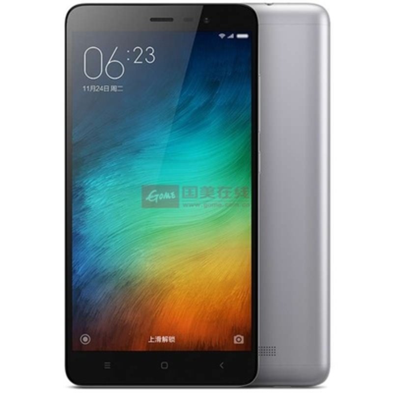 5英寸)小米红米note3手机(深灰色)