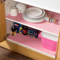 有乐衣柜垫 橱柜抽屉垫 厨房防油污垫可裁剪 防油污厨柜垫zw7020(粉色)