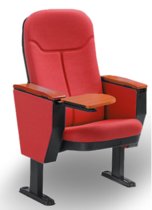良匠智简格会议室、电影院、礼堂，礼堂椅，会议椅（LJ-LT006）单人位(红色 默认)