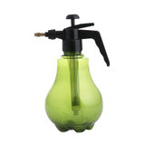 居家家浇花喷壶喷雾瓶园艺洒水壶气压式喷雾器家用小型压力浇水瓶(1.5L灯泡墨绿色)