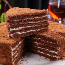 俄罗斯风味宗提拉米苏千层蛋糕蛋糕生日蛋(俄罗斯风味老式大可可700克一盒 默认版本)