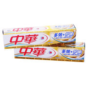【真快乐在线自营】中华全效+护龈清凉薄荷味牙膏（130g*2） 北京仓独享