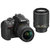 尼康（Nikon）D3400单反双头套机（18-55mm/55-200mm）双镜套装(套餐二)