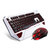 达尔优 VX60 牧马人 游戏鼠标 键盘套装 三色 背光键盘 四色 背光鼠标 PK 雷蛇 罗技 机械轴手感 黑寡妇(【官方标配】+大号鼠标垫)