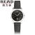 锐力READ手表时尚情侣手表原装进口石英机芯时装表时尚潮流R6012(黑面黑带女表)