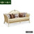 卡富丹 欧式沙发真皮组合雕花奢华大小户型法式123组合沙发新古典客厅沙发T5010