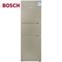 博世(BOSCH)KGU28A2Q0C 274升（L）三门冰箱（金色）混合制冷零度维他保鲜