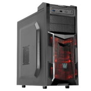 酷冷至 尊(CoolerMaster)毁灭者二代 游戏机箱(ATX/USB3.0/背走线/电源下置/支持SSD)黑色