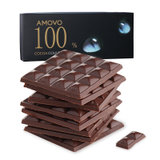 魔吻100%可可无蔗糖特苦纯黑巧克力120g 国美甄选