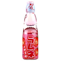 日本进口哈达弹珠碳酸饮料(蓝莓味)200ml