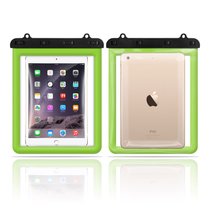 透明密封迷你mini防水保护套防水包iPad平板电脑防水袋(绿色 99%平板通用)