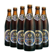 阿科博德国进口精酿黑啤酒6瓶装5.1kg 酒体澄清色泽黑亮焦香浓郁营养丰富