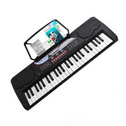 美科MEIKE电子琴儿童初学49键仿钢琴键盘MK-4100儿童玩具琴送话筒