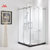 艾戈恋家卫浴 双开门方形淋浴房 钢化玻璃门 整体浴室F-BG42(6mm厚玻璃 800*1000mm)
