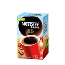 Nescafe/雀巢黑咖啡醇品无蔗糖添加无奶纯黑速溶苦咖啡粉20袋装
