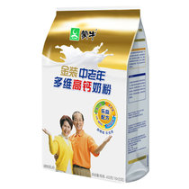 蒙牛金装中老年多维高钙奶粉400g 成人奶粉