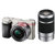 索尼（Sony)）A6000（16-50/55-210）双头套机 微单相机(银色 套餐十)