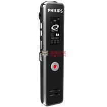 飞利浦录音笔VTR5100 8G高清远距离降噪声控MP3 VTR5000升级版(黑色)