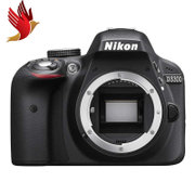 尼康（Nikon）D3300 单机身 入门级数码 单反相机(黑色）(套餐四)