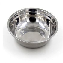 不锈钢碗小号加厚无磁家用厨房小碗食堂钢盆铁碗汤碗汤盆幼儿园(20cm 5个装)
