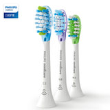 飞利浦(Philips)  电动牙刷头 钻石洁净标准3标准型声波震动牙刷头HX9063 HX9073(HX9073/15)