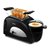 面包机早餐机烤面包机家用多士炉全自动多功能早餐机XB-8002(黑色)