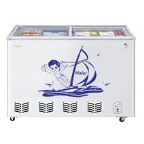 海尔（Haier）SCD-229E 229升卧式商用展示冷柜 双温双室冷柜玻璃门冷藏冷冻 冰柜