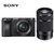 SONY 索尼 ILCE-6500/a6500微单数码相机 A6500 APS-C画幅旗舰 E 16-50+55-210(黑色 官方标配)第2张高清大图