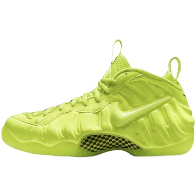 篮球鞋nike/耐克 air foamposite pro 荧光绿喷泡男子篮球鞋 624041